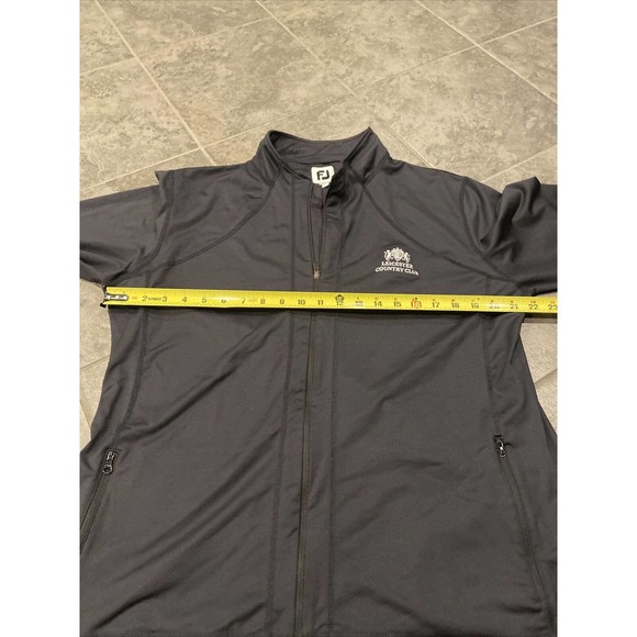 Women's FootJoy Full Zip Golf Leisure Mock Neck Jacket Size XL‎ Black - Picture 6 of 11